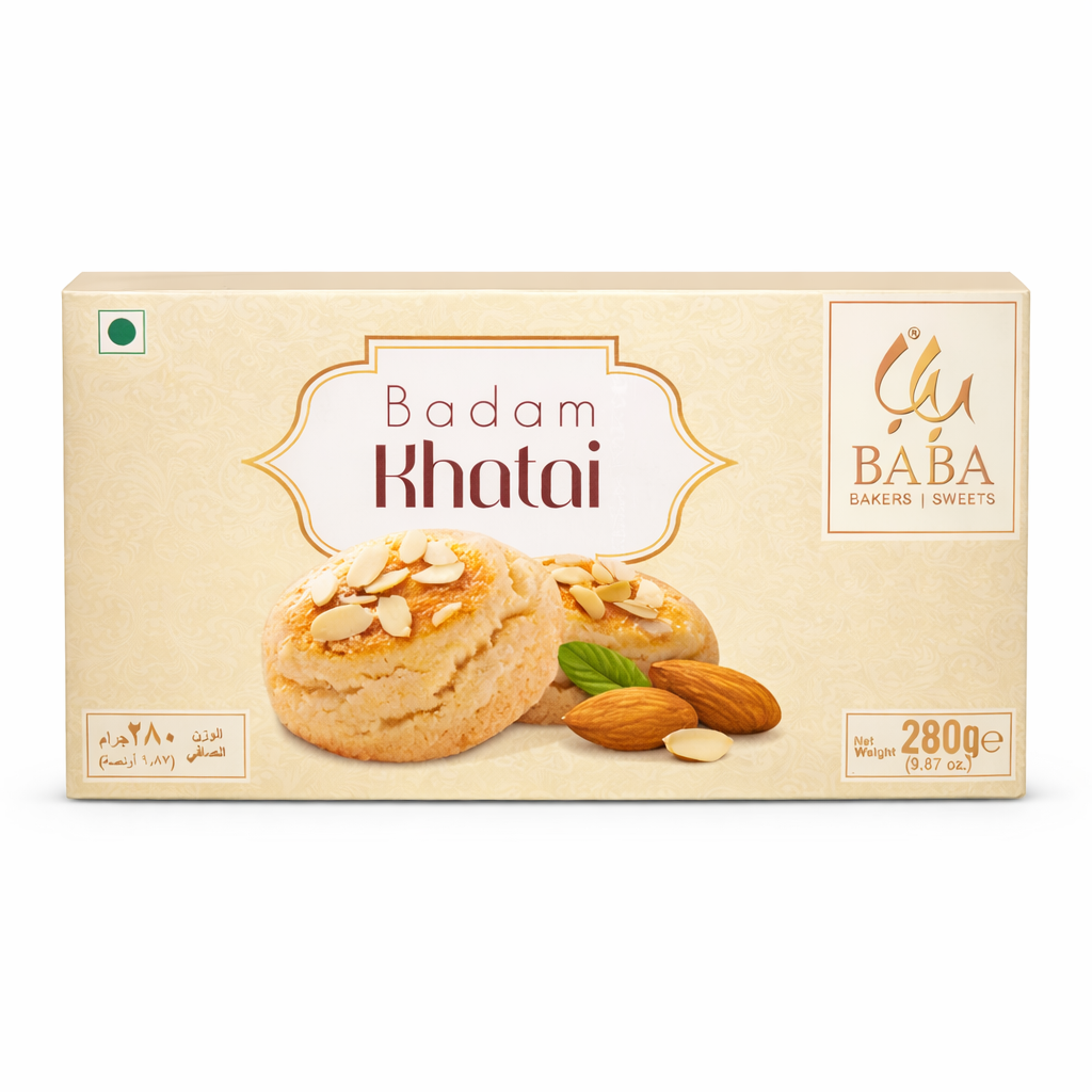 BABA Badam Khatai 280g | Goldfayre Public